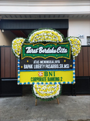 Papan Bunga Duka di 3 Ilir