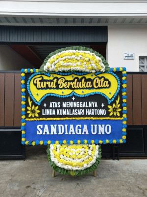 Papan Bunga Duka di 3 Ilir